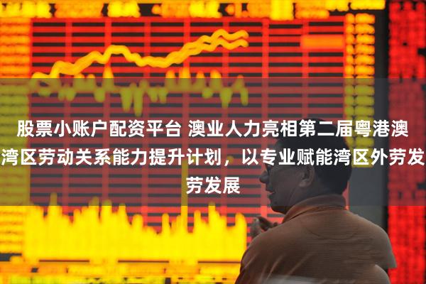 股票小账户配资平台 澳业人力亮相第二届粤港澳大湾区劳动关系能力提升计划，以专业赋能湾区外劳发展